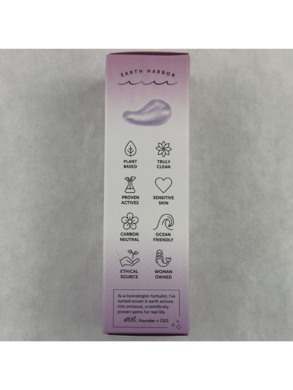 Earth Harbor Horizon Ceramide Repair Serum 1 Fl Oz Plant-Based Skin Barrier NE - Picture 3 of 8